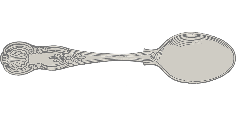 срібна ложка Столовое серебро