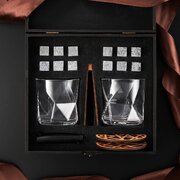 ���������� ����� ��� ���������� ����� �� ��������� Bormioli Rocco Cassiopea Whisky Stones 330�� WS206