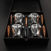 ������������ ���� ��� ����������� ��� � ��������� Bohemia Quadro 4�� Whisky Stones 340�� WS402