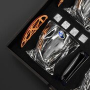 ������������ ���� ��� ����������� ��� � ��������� Bohemia Quadro 4�� Whisky Stones 340�� WS402