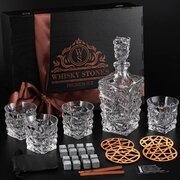 ������������ ���� ��� ����������� ��� � ��������� �� �������� Bohemia Glacier Whisky Stones 350�� WS405D