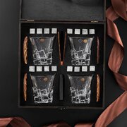 ������������ ���� ��� ����������� ��� � ��������� Bohemia Crack Whisky Stones 310�� WS408