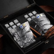 ���������� ����� ��� ���������� ����� �� ��������� Bohemia Zig-Zag Whisky Stones 300�� WS209