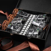 ���������� ����� ��� ���������� ����� �� ��������� Bohemia Zig-Zag Whisky Stones 300�� WS609