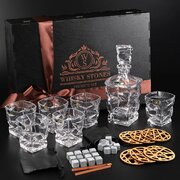 ������������ ���� ��� ����������� ��� � ��������� (6��) �� �������� Bohemia Zig-Zag Whisky Stones 300�� WS609D