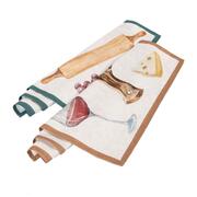 ����� �������� ��������� Italian cuisine Appetizers 50�70�� 29489-FOODtowel-2setB