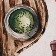 ����� �������� ��������� Italian cuisine 50�70�� 29489-FOODtowel-4set