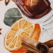 ����� �������� ��������� Hot drinks Mulled wine/Coffee 50�70�� 29496-BREAKtowel-2setA