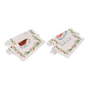 ����� �������� ��������� Santa's cap 50�70�� 33547-HATtowel-4set