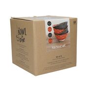 ����� ���� Red and Black Floral 15,5�� KCBOWL15PK4RBK