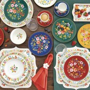 ����� �������� Boho Flowers 33�33�� R0414#BOFL