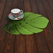����� �������� ������������� Leaves 45�38�� LEAVES-Monstera-6set