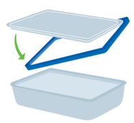 ����� ��� ��������� � ������� Pure Glass 24�19�8�� 243A000/8044