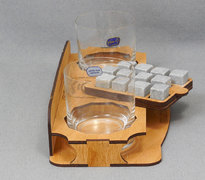 ������ ��� ��� (12 �������) + ������+�������+�������� VIP Whisky Stones 2�� WS006