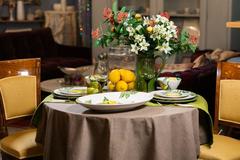 �������� New Chambray ���������� 140�320�� NCh-TabaccoMantel-140x320