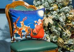 ��������� XMas ����� � ������� 45�� 40688-Santa-Deer