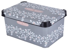 ������� � ������� 16,5�23,5�35�� 0647 Antrasit Flower 10�