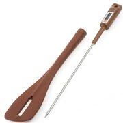 Лопатка со встроенным термометром 32см 33801