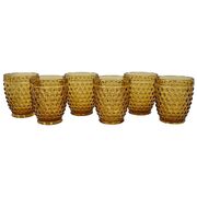 Набор стаканов для напитков Ibiza Amber 300мл 56576