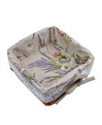 Корзина для хлеба с чехлом Grosso 20х20см 4823093429178