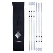 Набор шампуров в чехле 45см KM-0711A