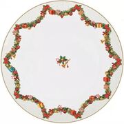Тарелка обеденная Christmas Round Dance 27см R2150#RNDA