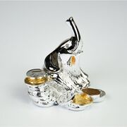 Скульптура Слон на монетах 6см 4349GV