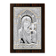 Икона Божья матерь с младенцем 13,6х11,1см PD 243 Е