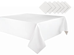 Скатерть+салфетки milk 140х220см 736-003