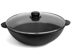 Сковорода WOK с крышкой 28см W28-6/W28-1