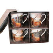 Набор кружек Олени 350мл 710-3096