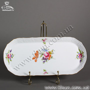 Поднос прямоугольный Bernadotte Мейсенский букет 37см