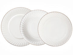 Набор тарелок Изысканность золото 6/18 949-009