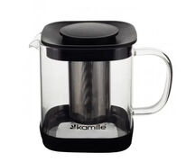 Чайник заварювальний з кришкою та ситечком 600мл KM-0777S