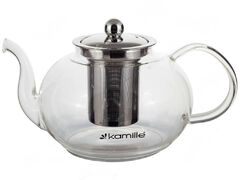 Чайник заварювальний з кришкою та ситечком 500мл KM-0783S