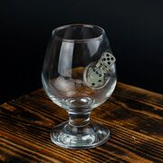 Бокал для коньяка с кубиком 350мл