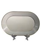 Блюдо овальное Lea Ivory Gold 38х23см