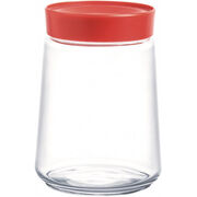 Банка для сыпучих Swing Red 1л Q6639