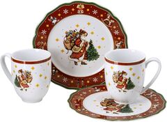 Набор для завтрака Happy Wintertime Red 2/4 02488-727443-29213