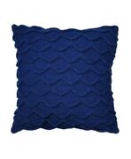 Подушка декоративная Волна Синяя 33х33см 4823093442528