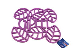 Подставка под горячее Glum фиолетовая 23х20см 0206