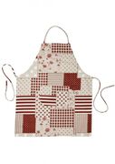 Фартук Хозяйка Пэчворк бордо 4823093451322