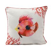 Наволочка декоративна Santorini Рожева Рибка 45х45см 34939SANTORINCojin45x45-G