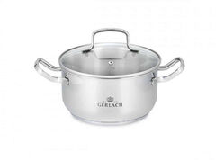 Кастрюля с крышкой Simple 2,5л 5901035499799