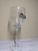 Бокал для вина с кубиком 350мл