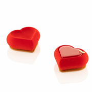 Форма для десерта+каттер 7,8x7х3см HEARTIX 85