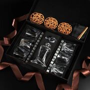 ���������� ����� ��� ���������� ����� �� ��������� (6��) � �������� Bohemia Quadro Whisky Stones 340�� WS602D