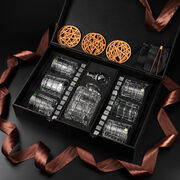 Подарочный набор для охлаждения виски со стаканами и графином Bohemia Timesquare Whisky Stones 320мл WS607D