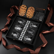 Подарочный набор для охлаждения виски со стаканами Sterling (6шт) Whisky Stones 300мл WS601