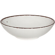 Тарелка глубокая Nature Look Off-White 18,5см 413915